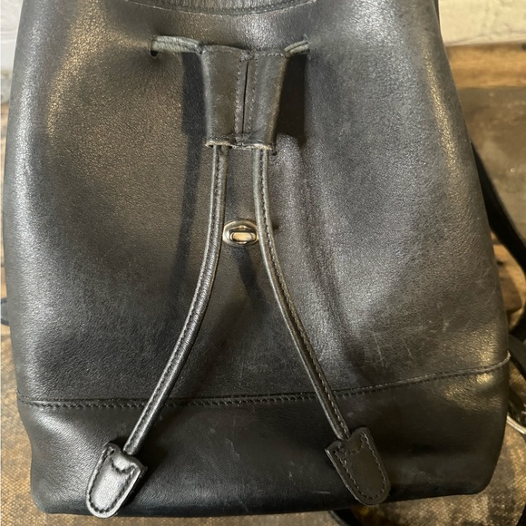 Vintage Coach Daypack Backpack Nickel hardware - Picture 7 of 9